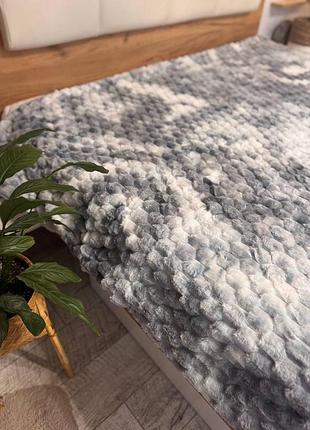Покривало "кролик" 200×230 ніжне тепле покривало для затишного сну