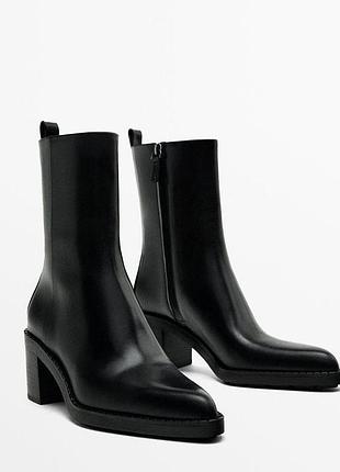 Ботильйони шкіряні massimo dutti 😉 5