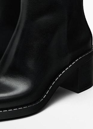 Ботильйони шкіряні massimo dutti 😉 3