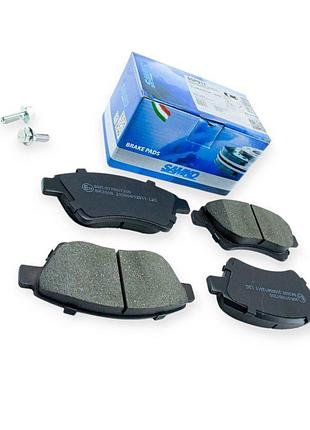 Колодки тормозные renault megane ii, scenic ii передние (система bosch) samko