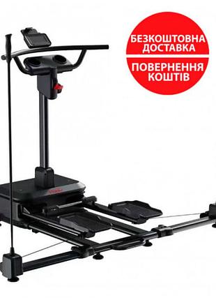 Напівпрофесійний гірськолижний тренажер vigor 3801, для домашніх кардіотренувань, для щоденної рухової активності, для початківців