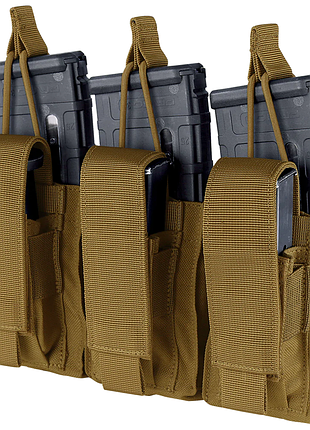 Подсумок triple kangaroo mag pouch gen ii condor (coyote brown) лучшая цена с быстрой доставкой по украине