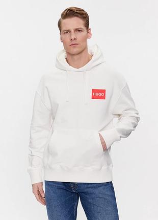 Мужское худи на флисе hugo boss