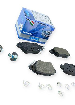 Колодки тормозные opel astra f, g, zafira a, b задние (5sp1227) (система bosch) samko