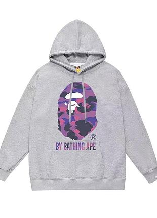 Мужской худи на флисе bape