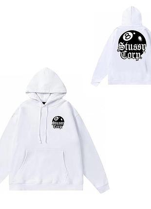 Мужской худи на флисе stussy