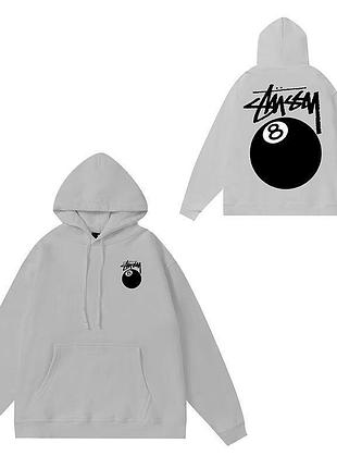 Мужской худи на флисе stussy