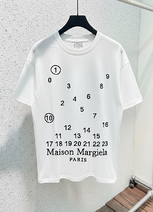 Футболка оверсайз maison margiela