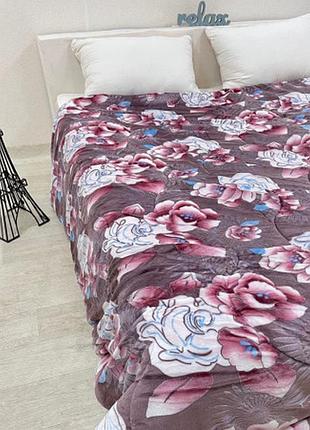 Ковдра 200×220 квіти