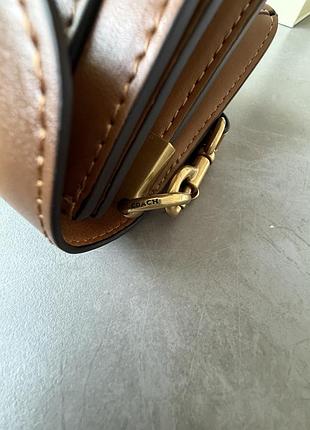 Сумка coach tabby shoulder bag 20 brown/gold 6
