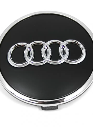 Оригинальная крышка ступицы audi black matt (id: 8w0601170b)