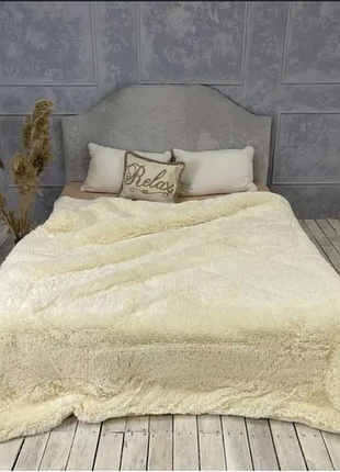 Ковдра хутряна травка антиалергенна тепла