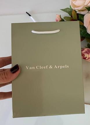 Пакет подарочный van cleef 2