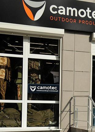Наклейка на вітрину camotec