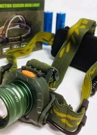 Легкий налобный фонарь для рыбалки, фонарик на голову для домашних работ, налобный фонарь на голову wr-83