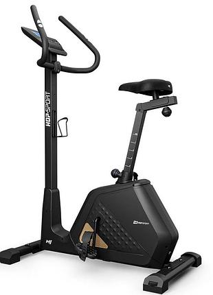 Велотренажер hop-sport hs-4500h creft электромагнитный черный для кардиотренировок, снижения веса, выносливости и тренировки ног