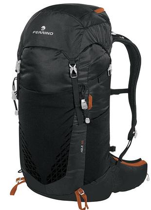 Рюкзак туристический ferrino agile 25 черный (75222ncc), для туризма, кемпинга и путешествий, для дачи, для автомобильных поездок