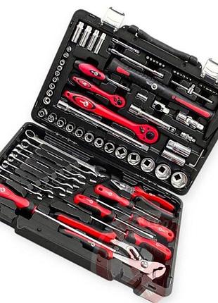 Набор инструмента 1/2",1/4" 78 шт с битами, ключами тайвань intertool