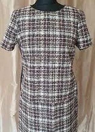 Laura ashley твидовый костюм из шерсти 38 р. оригинал, british cloth