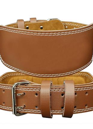 Пояс для важкої атлетики newt gym belt коричневий розмір m ne-lg-23br-m, для силових тренувань, для облаштування тренувальної зони