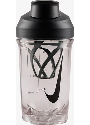 Пляшка nike tr recharge shaker bottle 16 oz прозорий