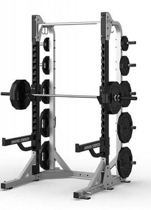 Рама для силовых тренировок hammer strength hd elite half rack, для профессионального спортзала, для коммерческого использования