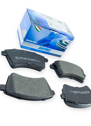 Колодки тормозные renault kangoo (2008-), mercedes-benz citan (w415) передние samko