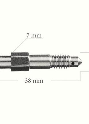 Штуцер прокачки гальм wp 0013 (m6x1 l=38 mm)