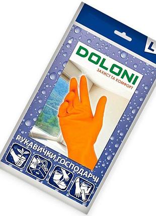 Перчатки латексные doloni "l"