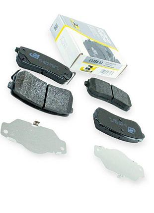 Колодки тормозные kia sorento iii, sportage iv, hyundai h1 (2001-) задние roadhouse
