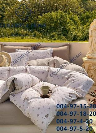 Сімейний комплект преміальної вареної бавовни colourfull home