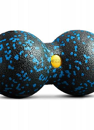 Массажный мяч двойной 4fizjo epp duoball 08 black/blue (p-5907222931318)