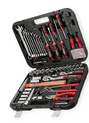 Набор инструмента 1/2",1/4" 100 шт с битами profi storm intertool