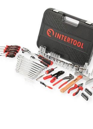 Набор инструмента 1/2",1/4" 100 шт с битами profi storm intertool 3
