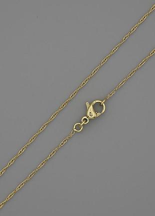 Ланцюжок xuping позолота 18к s-0,5 мм +- l-56 см +-
