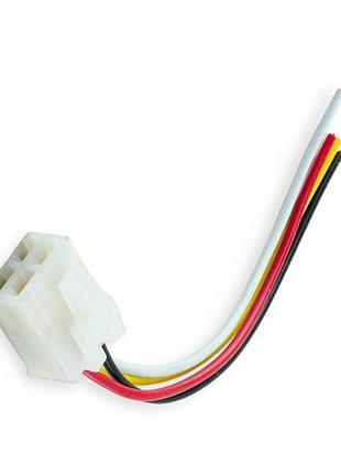 Разъем реле зарядки gy6-60-150 на 4 конакта (мама, + провода)