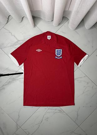 Оригінальна виїзна футболка збірної англії umbro world cup 2010 "south africa" (tailored by england)