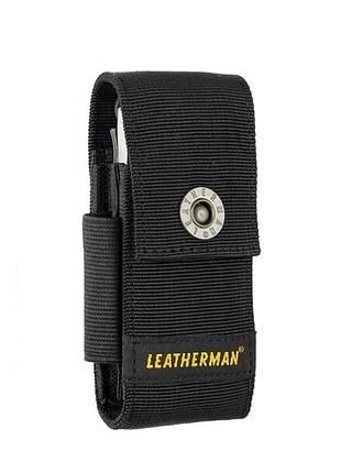 Чохол leatherman - medium 4.25", чорний нейлон з кишеньками-гумками найкраща ціна з швидкою доставкою по україні найкраща ціна зі
