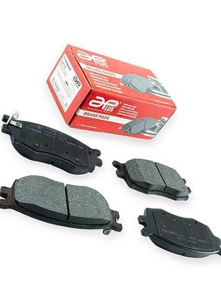 Колодки тормозные hyundai accent (2006-), kia rio (2005-) передние applus