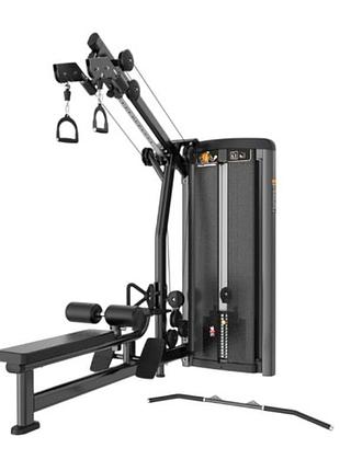 Вертикальная/гребная тяга generation fitness lat pulldown/low row gfh32, для целевой тренировки мышц, для персональных тренировок