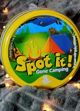 Настільна гра spot it! dobble - кемпінг/ gone camping