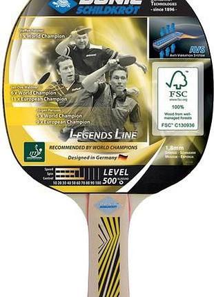 Ракетка для пінг-понгу donic legends 500 fsc
