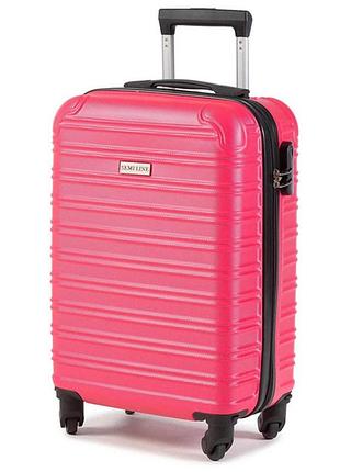 Чемодан semi line 20" (s) rose (t5491-2), для перевозки багажа и личных вещей, для командировок и отпуска, для багажного отделения