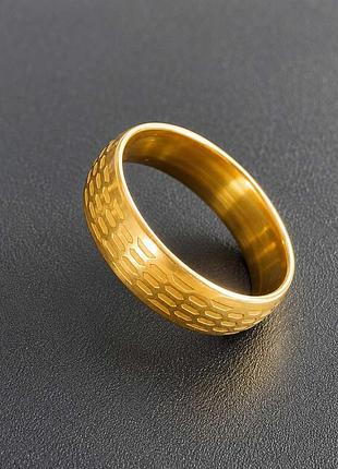 Каблучка ttm stainless steel (медична сталь) ширина 6 мм. розмір 19,5