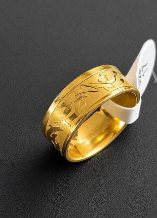Каблучка ttm stainless steel (медична сталь) ширина 8 мм. розмір 17
