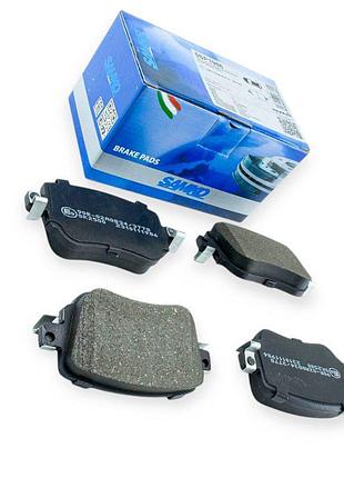Колодки тормозные volkswagen passat b7 usa, caddy (2015-), skoda octavia a7 (2012-) задние (система lucas) samko