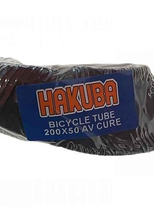Камера для велосипеда d-200x50 av cure (г-подібний сосок) тм hakuba