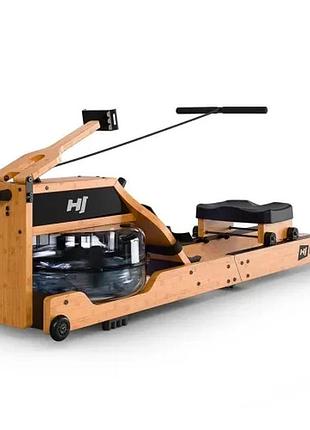 Гребной тренажер hop-sport hs-200wr aquin для кардио, спины, рук, ног и тренировки всего тела, для домашнего спортзала
