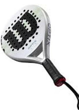 Ракетка для падел-тениса wilson optix v1 padel 2 лучшая цена с быстрой доставкой по украине