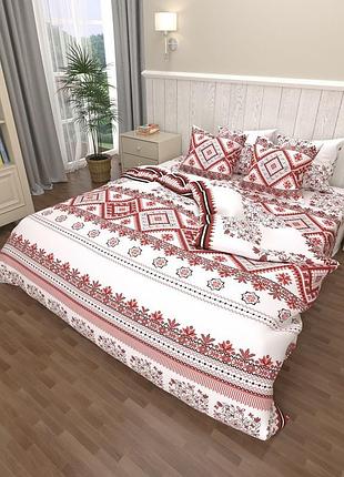 Комплект постельного белья евро голд вышиванка